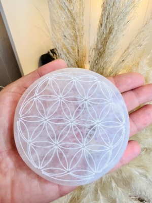 BASE DE SELENITA: LA FLOR DE LA VIDA
