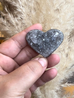 CORAZÓN DE ÁGATA NATURAL