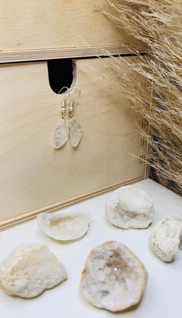 PENDIENTES FORMA DE HOJA