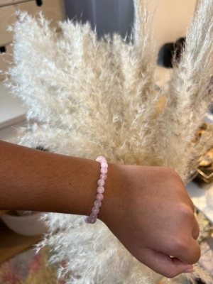 PULSERA CUARZO ROSA