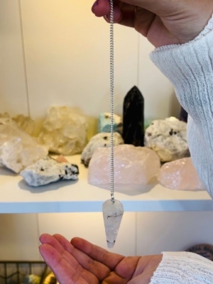 PÉNDULO PIEDRA LUNA