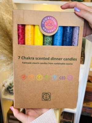 VELAS PERFUMADAS 7 CHAKRAS