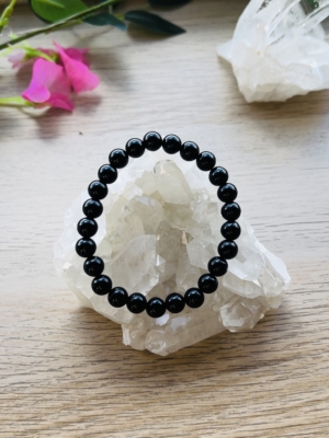 PULSERA OBSIDIANA NEGRA