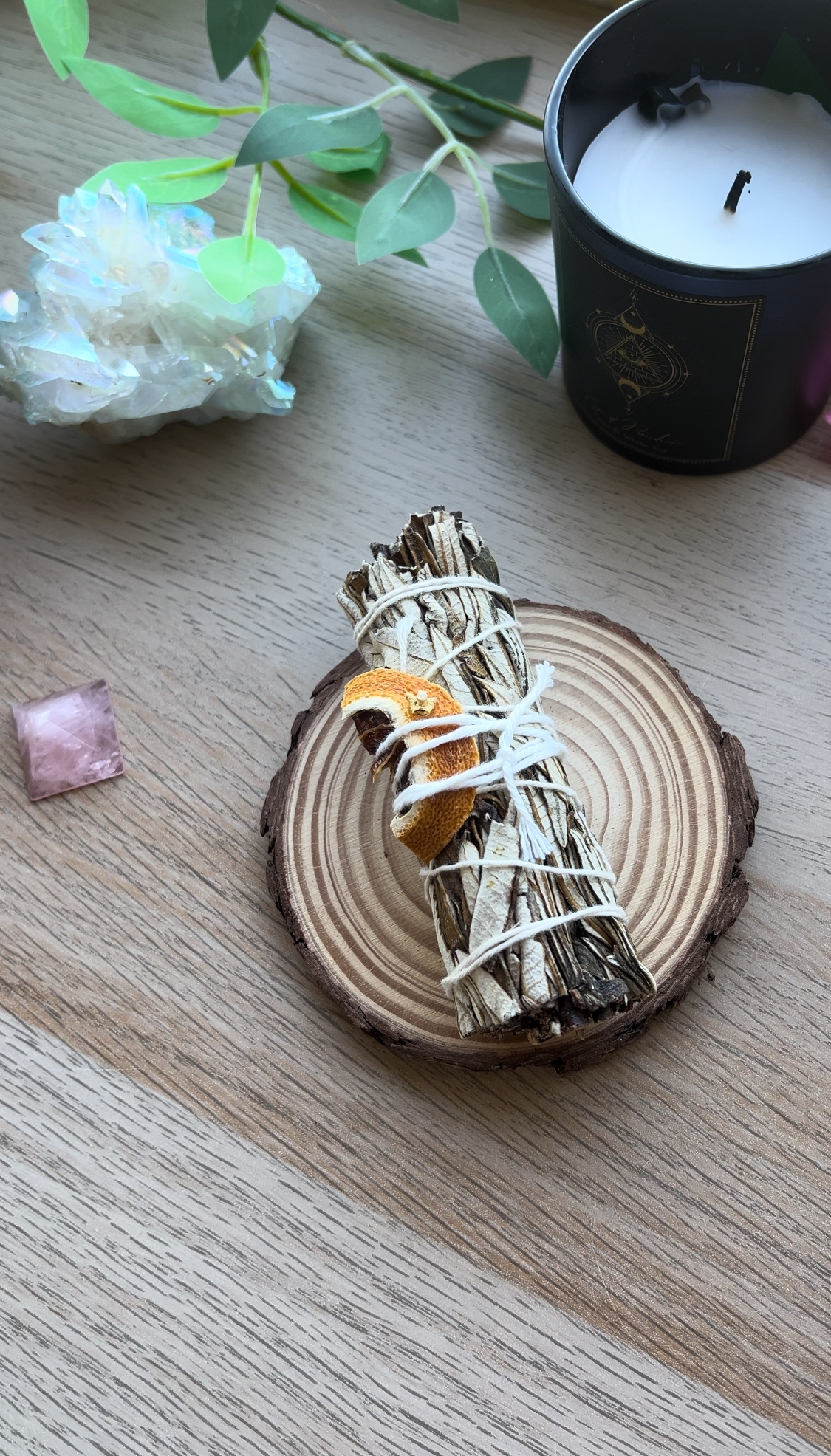 ATADILLO DE HIERBA SANTA CON NARANJA