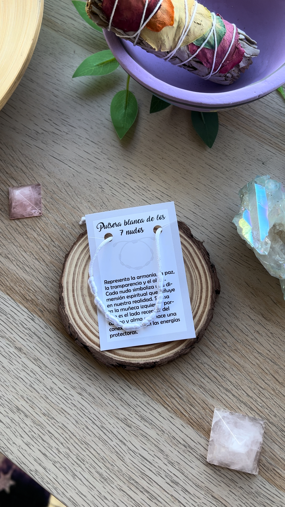 PULSERA DE LOS 7 NUDOS