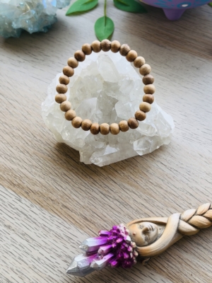 PULSERA DE SÁNDALO MADERA SAGRADA