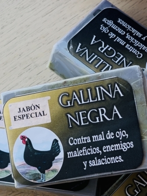 JABÓN GALLINA NEGRA. CONTRA MAL DE OJO